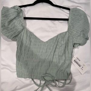 Lilyful Tie Back Crop Top